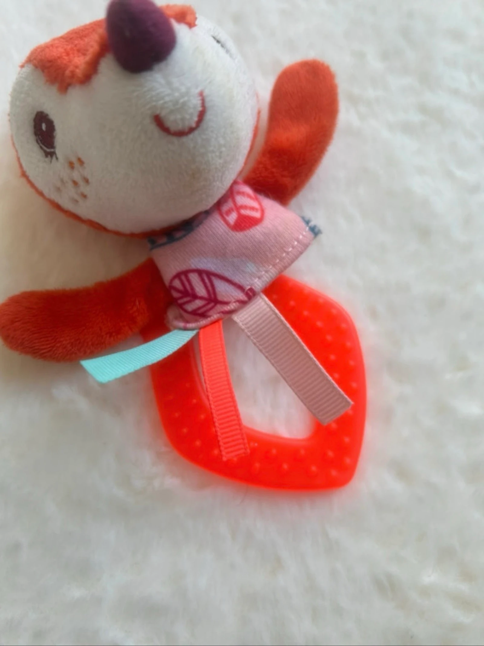 Fox Teething Rattle New • From Birth – photo 2